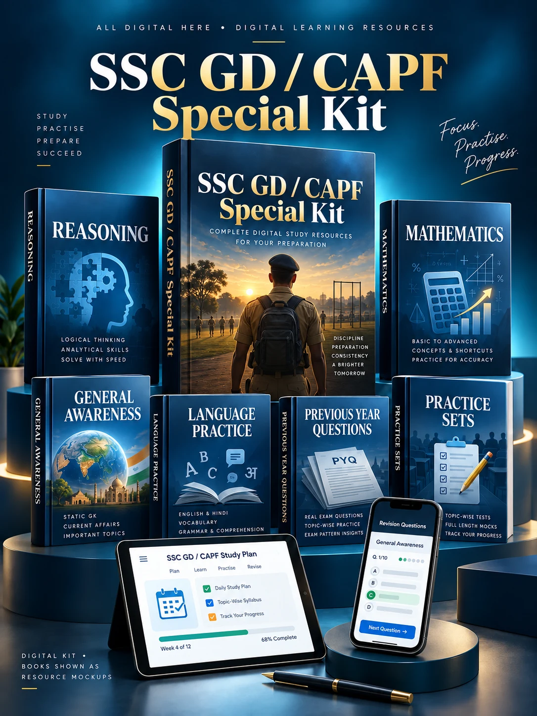 SSC GD / CAPF Special Kit digital bundle presentation